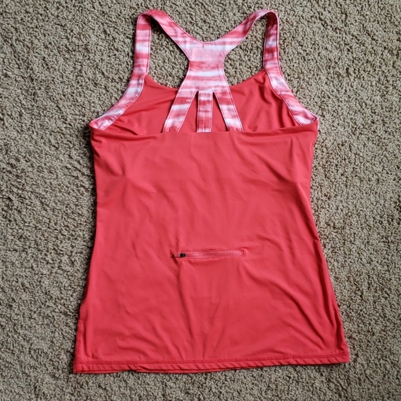 Athletic Tank with built in Bra - Picture 2 of 3